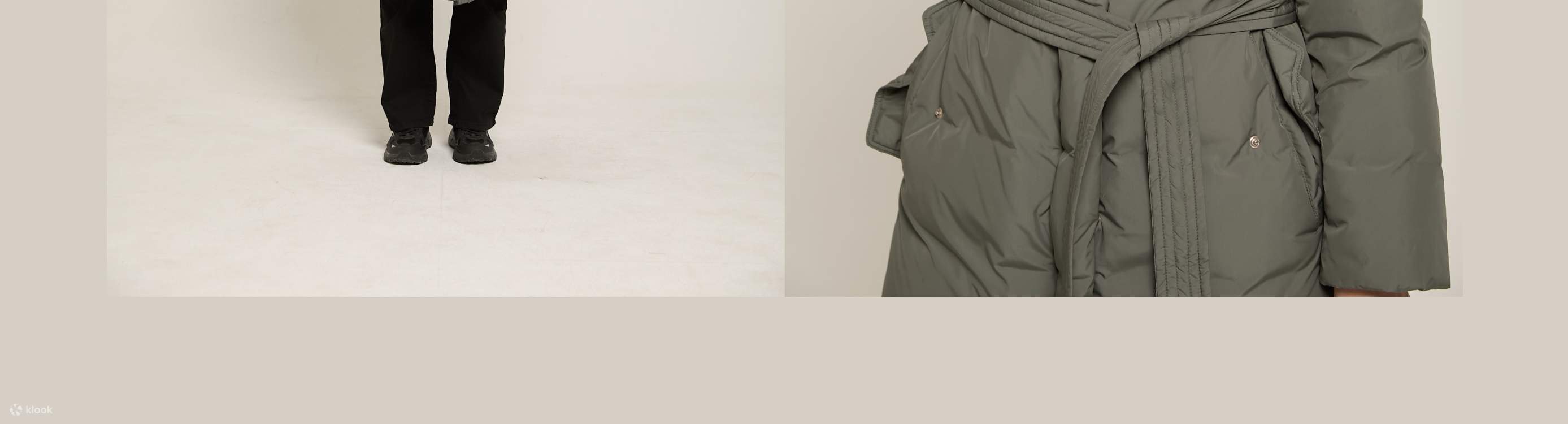 ノーブランドダウンジャケット（ロング）